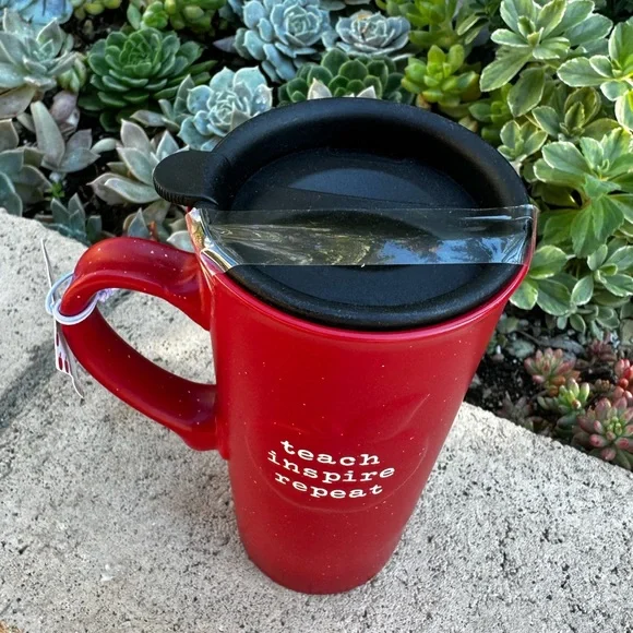 Teacher appreciation Christmas Holiday gift mug counselor school kids - Picture 2 of 7